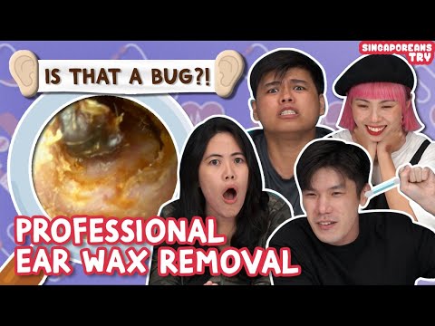 Singaporeans Try: We Got Our Ear Wax Professionally Removed!