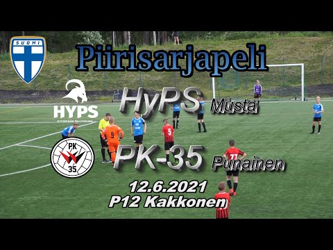 Piirisarja P12 HyPS Musta - PK-35 Punainen 12.6.2021