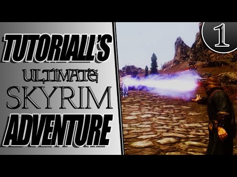 Ultimate Skyrim Let's Play Season Two #1 - Tutorriall's Adventure