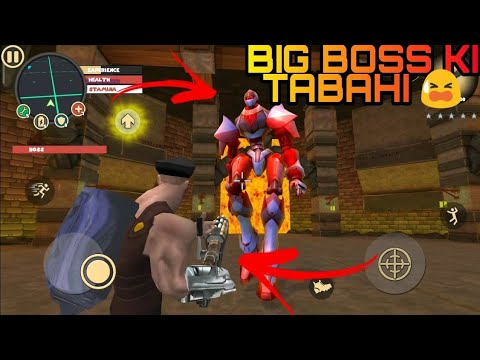Killing Big Boss in Rope Hero Vice Town