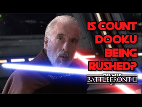 Is Count Dooku Being Rushed? Star Wars Battlefront 2 Community Transmission