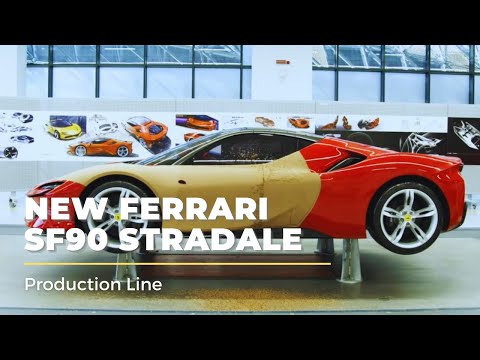 Thumbnail for New Ferrari SF90 Stradale Production Line | Ferrari Factory | How Ferrari is Made by Ferrari SF90 Stradale