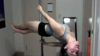 Weekend morning pole dance practice