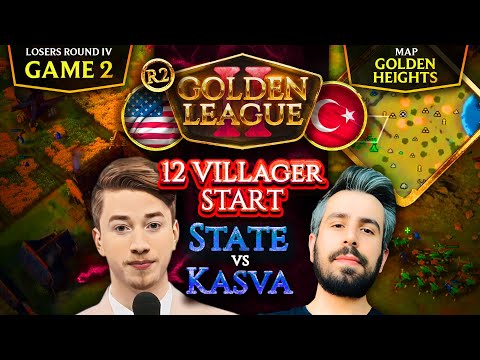 ⭐ State vs Kasva G2 - Golden League II - Fast Start Frenzy