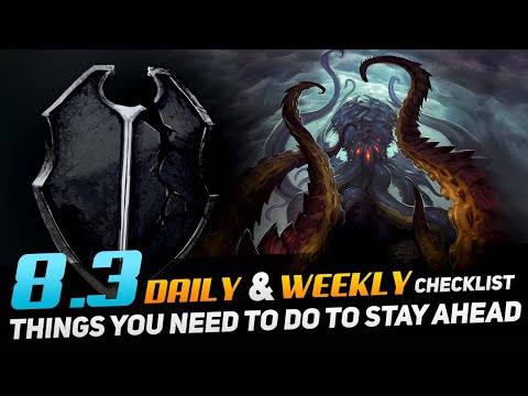 8.3 Daily & Weekly Checklist - Things You NEED To Do To Stay AHEAD