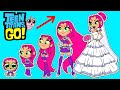 Growing up Teen Titans Go! ❤ 2021 NEW! Characters in a wedding dress.