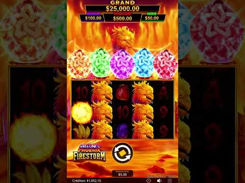 Area Link Phoenix Firestorm Slot BONUS ($5 Bet Spin) | Bet365 Casino App 🎰 