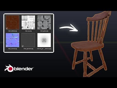 How to Import Model with Textures in Blender (OBJ, FBX, 3DS, GLB, and Other 3D Files)