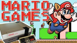 *EVERY* Nintendo NES Game Featuring Mario!