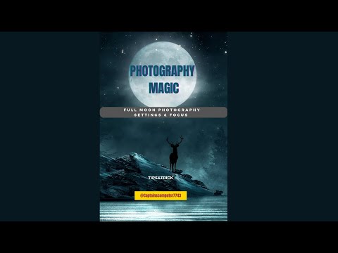 Moon Photography | How to Adjust Camera setting?