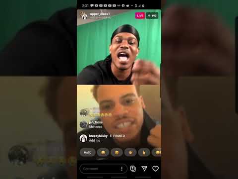 Bmg upper class fessed up BREEZY BLIKXY ON LIVE
