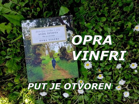 OTKRIJTE SVRHU I CILJ SVOG ŽIVOTA  - OPRA VINFRI