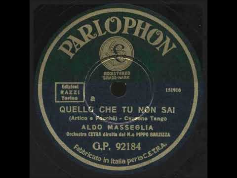 Aldo Masseglia "Quello che tu non sai"