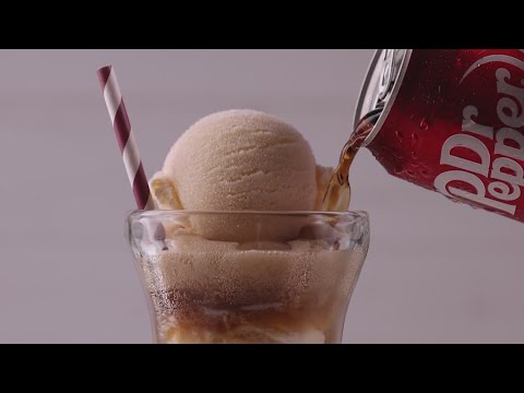 Blue Bell releases their new flavor, Dr. Pepper float