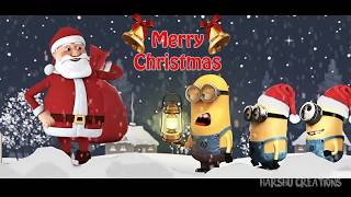 Minions Singing Jingle Bells (Christmas WhatsApp S