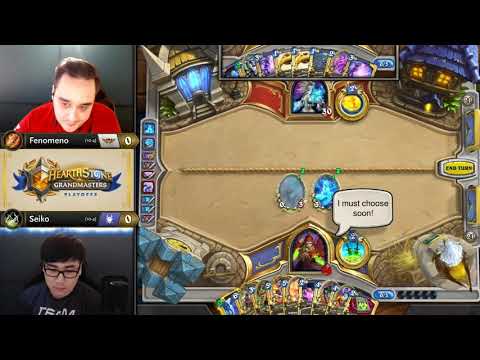 Fenomeno vs Seiko - Group A Winners - Hearthstone Grandmasters Europe Playoffs