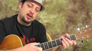 Eric Church Hell on the Heart - Easy Beginner Country Songs on Acoustic Guitar Lesson