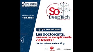 SDT 2024 – Les doctorants, une source exceptionnelle de talents&nbsp;!