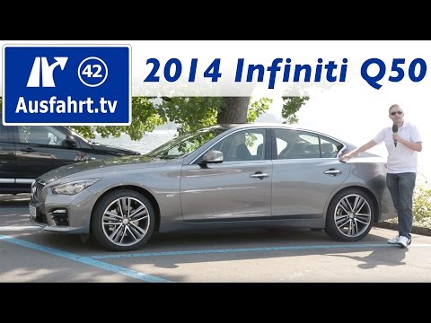 2014 Infiniti Q50 2.0 Turbo Petrol - Test Drive Report - Test - Review - German