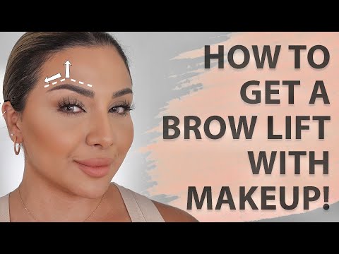 HOW TO LIFT YOUR BROWS USING MAKEUP | NINA UBHI