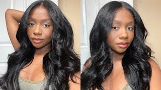 THE EASIEST WIG INSTALL! | New Completely Glueless Wig | Ft. Nadula Hair