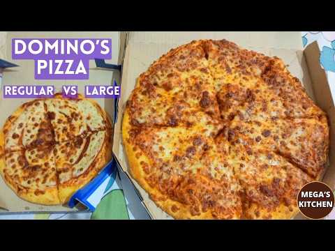 Domino's Margherita Pizza Large VS Classic Pizza Regular