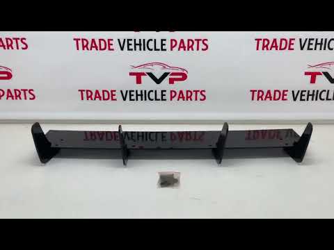Fits Audi RS3 8V Hatchback 2017-2020 Rear Bumper Diffuser Spoiler RS Style Gloss Black video