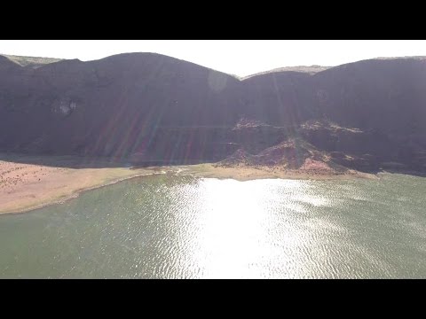 Phantom 4 Flight Over Lake Lenore In Eastern Washington