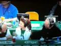 Tommy Heinsohn Kisses Maria Menounos