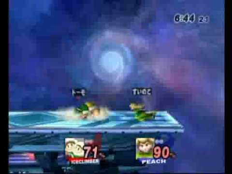 SSBB Do-mo(Ice Climber) vs Suinoko(Peach)