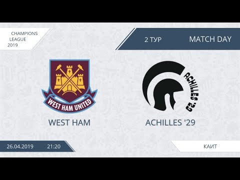 AFL19. Champions League. Day 2. West Ham - Achilles'29
