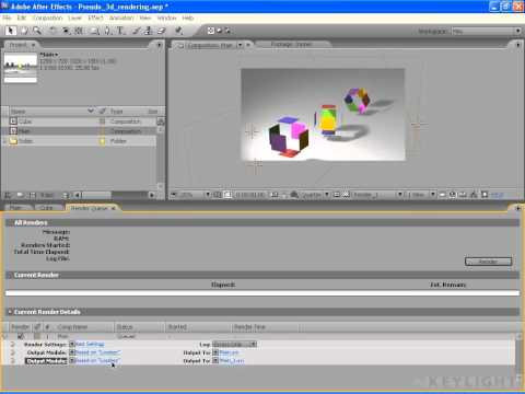 Kurs After Effects II.  114.  Rendering z Video for Windows