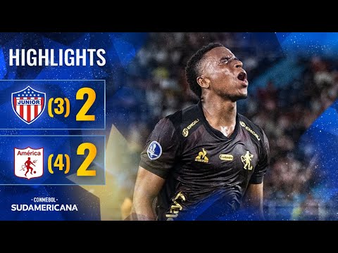 JUNIOR FC vs. AMÉRICA DE CALI I HIGHLIGHTS I CONMEBOL SUDAMERICANA 2025