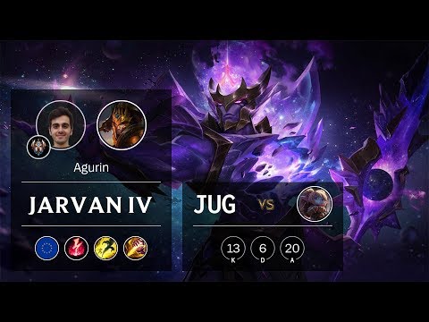 Jarvan IV Jungle vs Poppy - EUW Challenger Patch 9.24