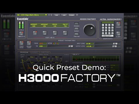 H3000 Factory Presets Demo