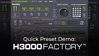 H3000 Factory Presets Demo