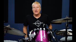 Video thumbnail for Gregg Bissonette Talking About His New Dixon Artisan Kit - Deep Purple Sparkle by Dixon Drums