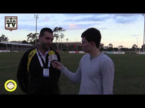 2015 NPL Round 13 Post Match Interview with Lambton Jaffas Coach David Tanchevski