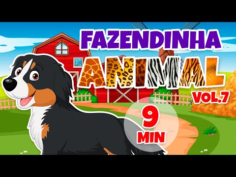 Fazendinha Animal Vol. 7 - Giramille 9 min | Desenho Animado Musical