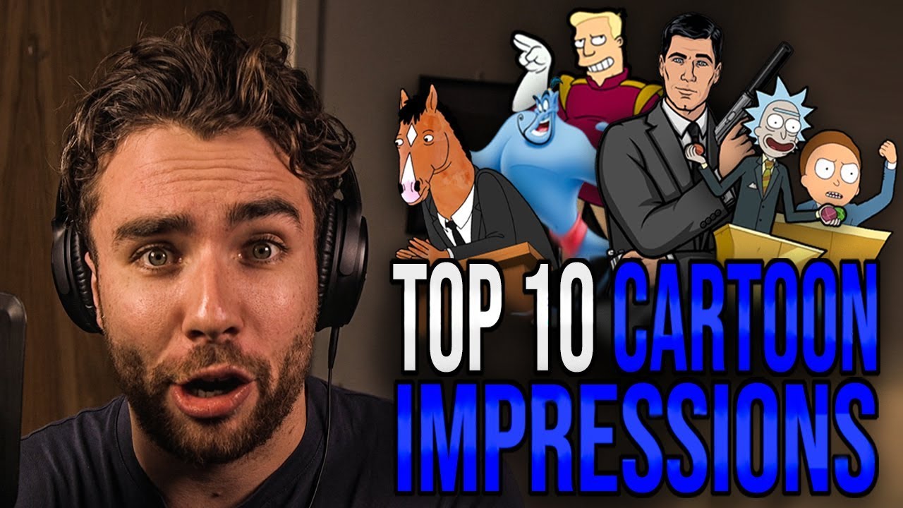 10 unbelievable cartoon voice impressions