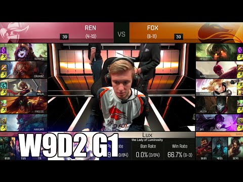 Renegades vs Echo Fox | Week 9 Day 2 S6 NA LCS Spring 2016 | REN vs FOX G2 W9D2 1080p