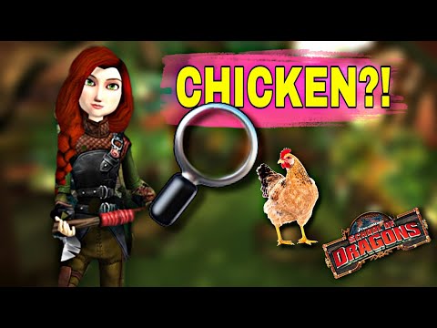 WHERE are the CHICKENS in the Thawfest maze 2022 (done very fast!!) School of Dragons 🐓