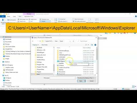 Extracting Thumbnail Images From a Suspects Machine