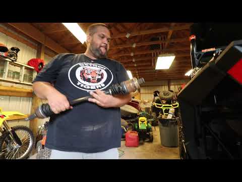 RZR S 900 axle replacement