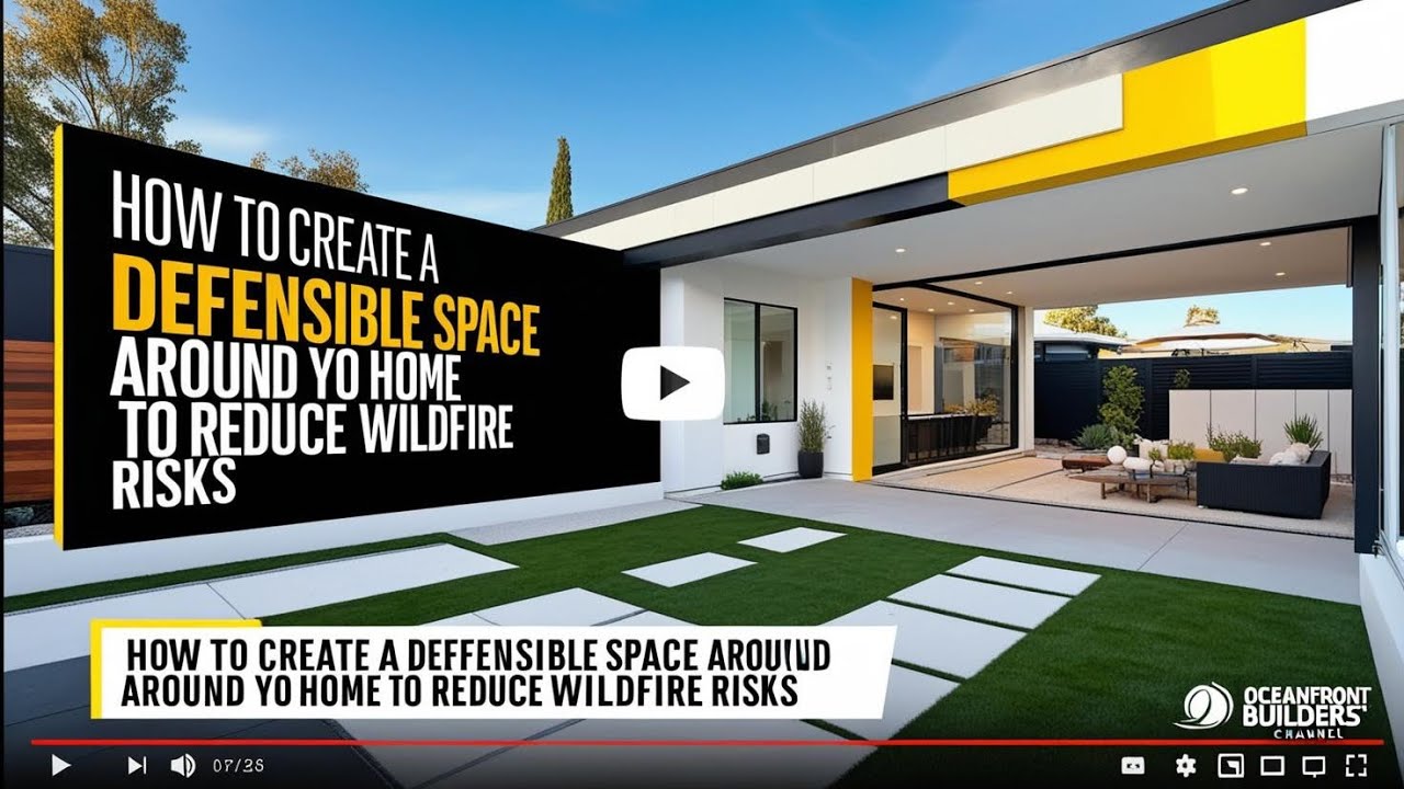 How to Create a Defensible Space Around Your Home to Reduce Wildfire Risks