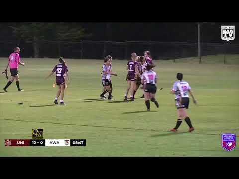 2018 NHRL - Ladies League Tag - Round 1 Highlights - University v Awabakal United