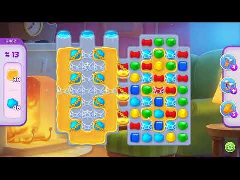 Homescapes level 2462 - 13 Moves - No Boosters #Bubunka