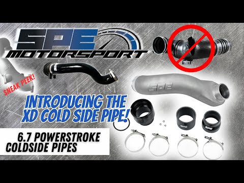 SPE Motorsport 6.7 Powerstroke Cold Side Intercooler Pipe Options