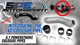 SPE Motorsport 6.7 Powerstroke Cold Side Intercooler Pipe Options