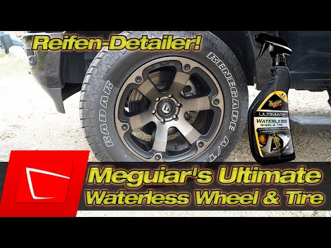 Meguiar's Ultimate Waterless Wheel & Tire - Felgenreiniger und Reifenpflege in einem Produkt